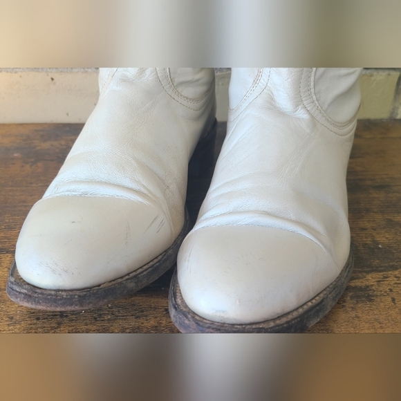 Vintage White/Silver Boulet Boots - Picture 3 of 10